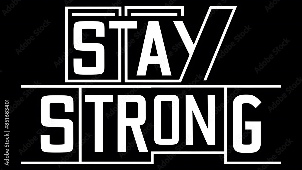 Stay Strong (T-shirt Design Motivational Quote, Illustartion,Typography) Stay Strong (T-shirt Design Motivational Quote, Illustartion,Typography)