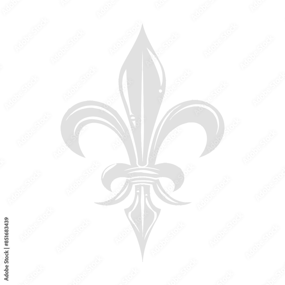 silhouette fleur de lis black color only silhouette fleur de lis black color only