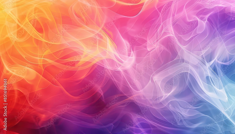 dramatic smoke and fog in vivid colors on intense abstract background digital illustration dramatic smoke and fog in vivid colors on intense abstract background digital illustration