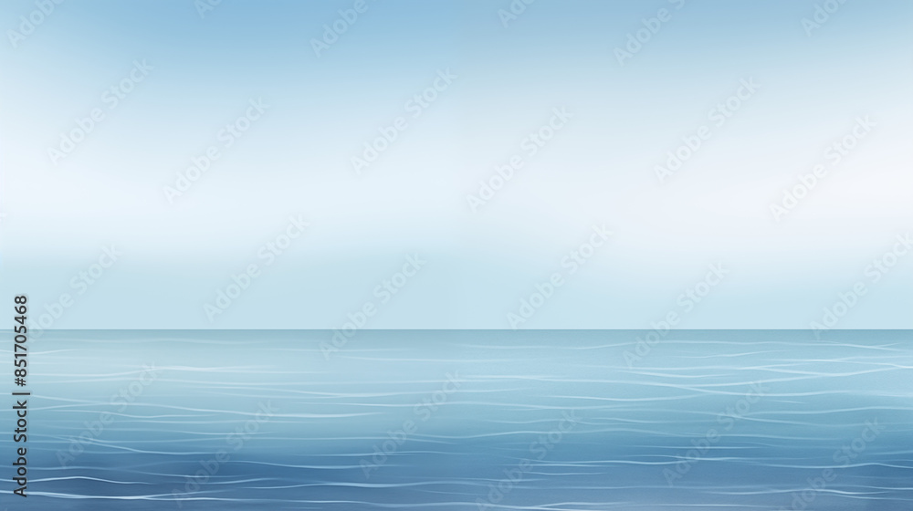 Obraz premium Serene Ocean Horizon with Soft Ripples in Calm Waters