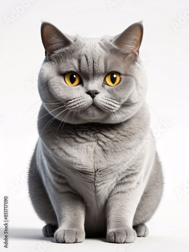 Portrait of a British Shorthair Cat