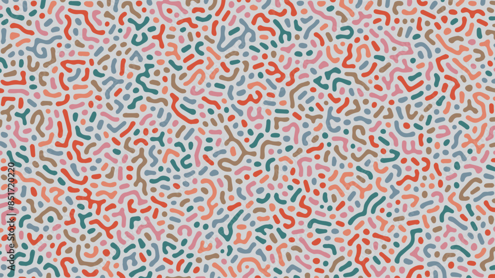 Fototapeta premium ABSTRACT PASTEL COLORFUL TURING PATTERN ROUGH DESIGN BAKGROUND VECTOR GOOD FOR WALLPAPER, COVER,POSTER