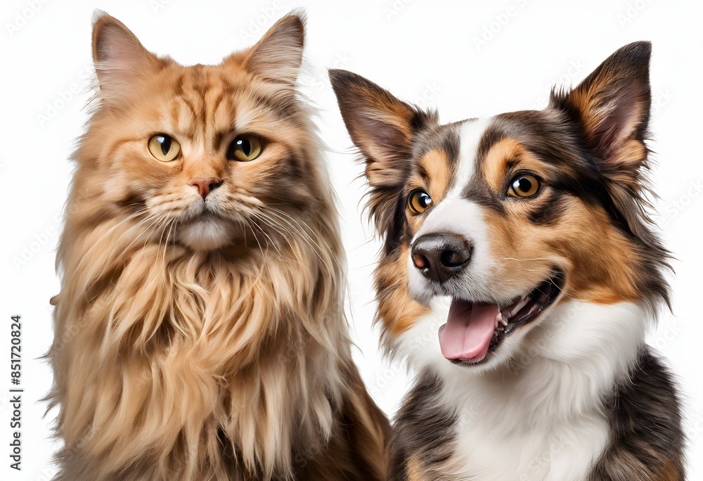 A view of a Cat and Dog A view of a Cat and Dog