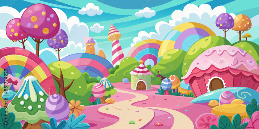 Cotton candy land Cotton candy land
