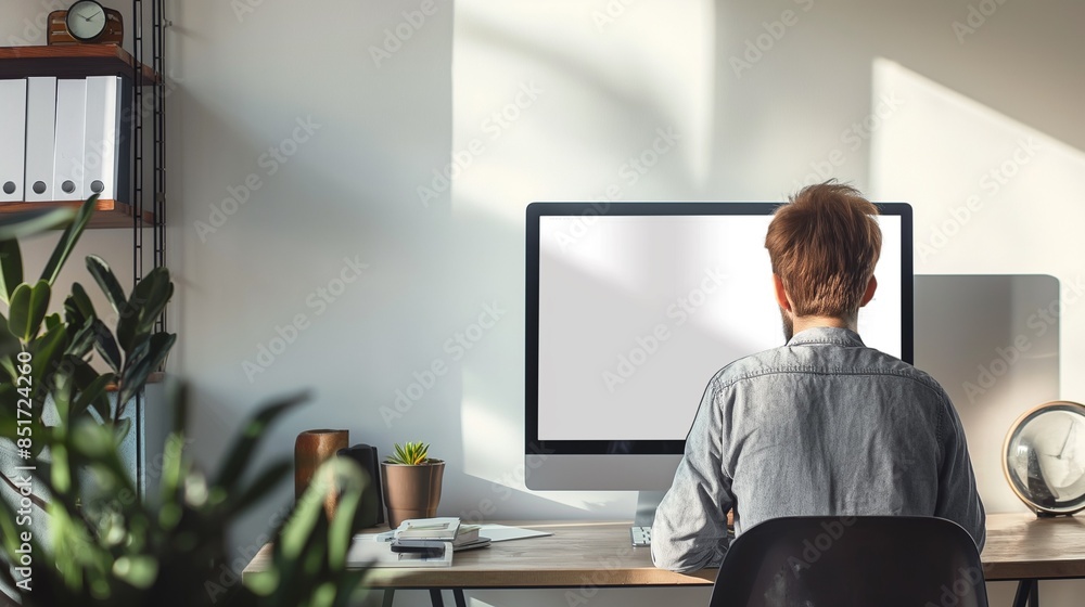 A businessman is working on a report and chart for business data analysis. A businessman is working on a report and chart for business data analysis.