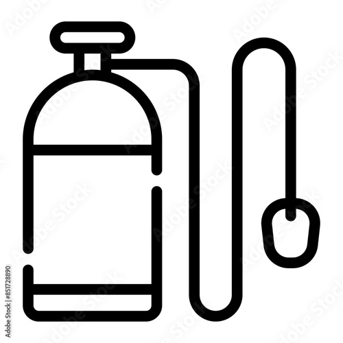 oxygen line icon