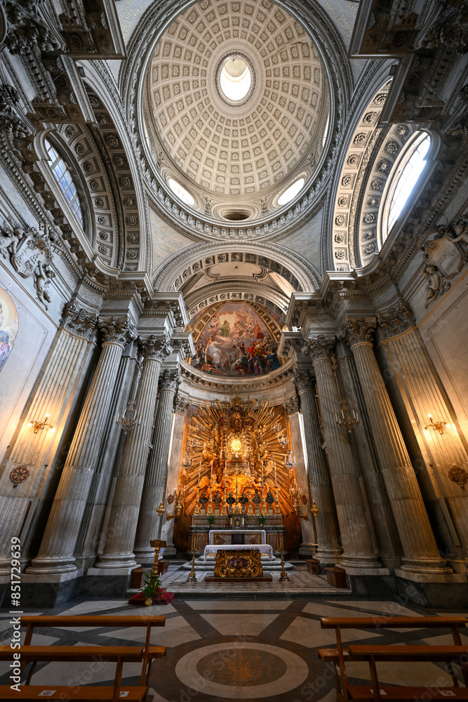 Obraz premium Santa Maria in Portico in Campitelli in Rome, Italy