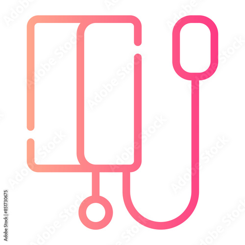 sphygmomanometer gradient icon