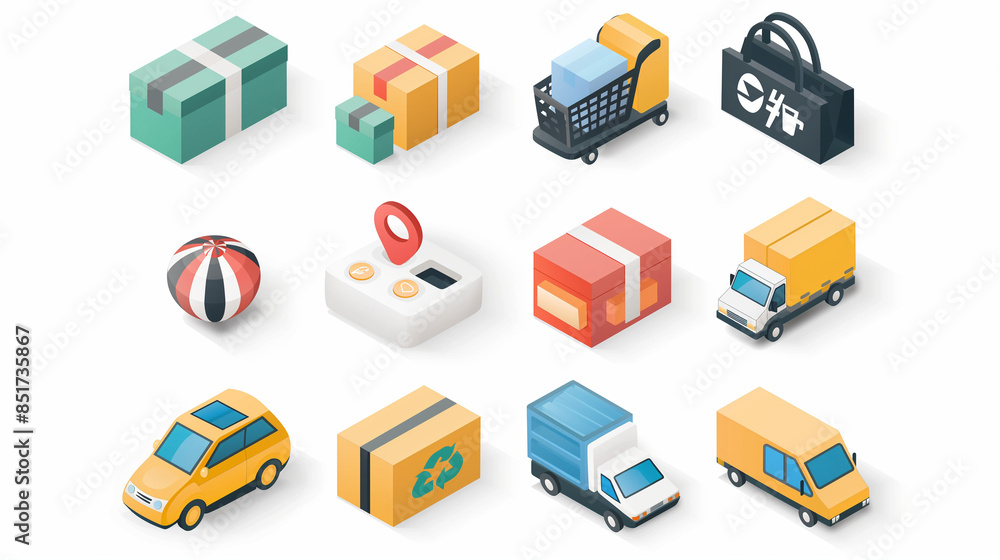 icon set for business and ecommerce icon set for business and ecommerce