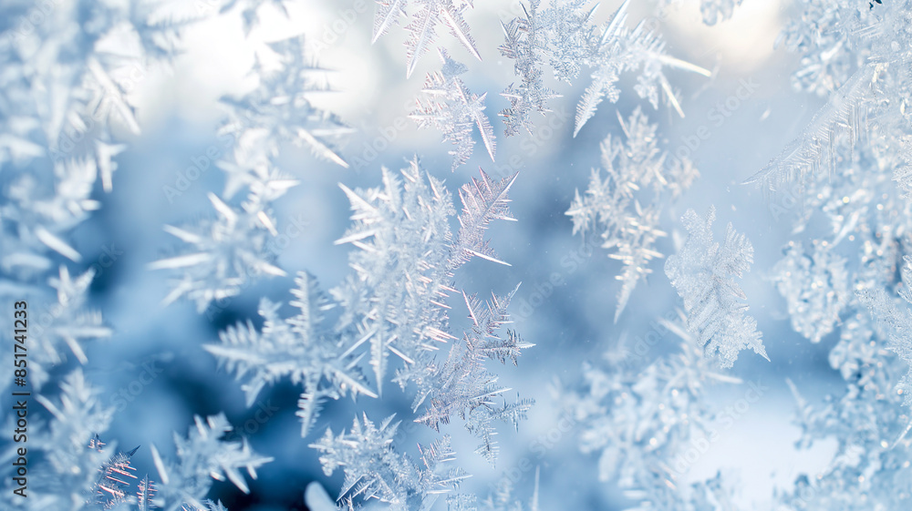 Abstract Snowflakes and Frost Wallpaper
Abstract Snowflakes and Frost Wallpaper