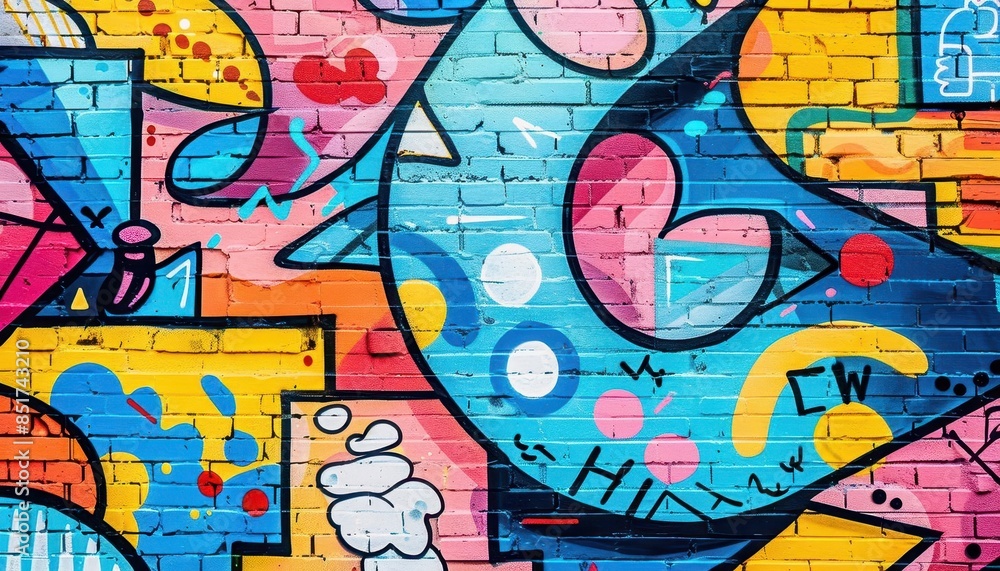 graffiti wall abstract background artistic pop art backdrop concept graffiti wall abstract background artistic pop art backdrop concept
