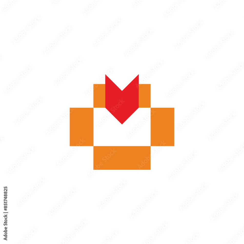 open carton box in arrow simple logo vector open carton box in arrow simple logo vector