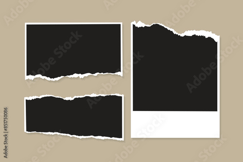 Minimalist shadow Collage photo effect