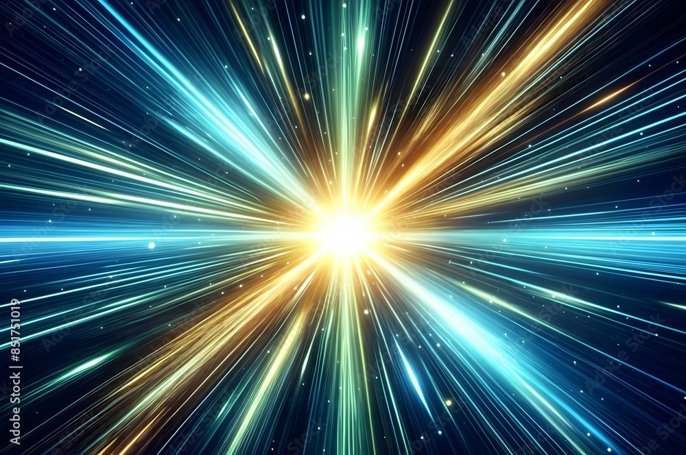 Abstract Cosmic Explosion Abstract Cosmic Explosion