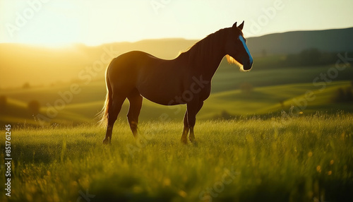 Horse in Nature © PRAVEEN