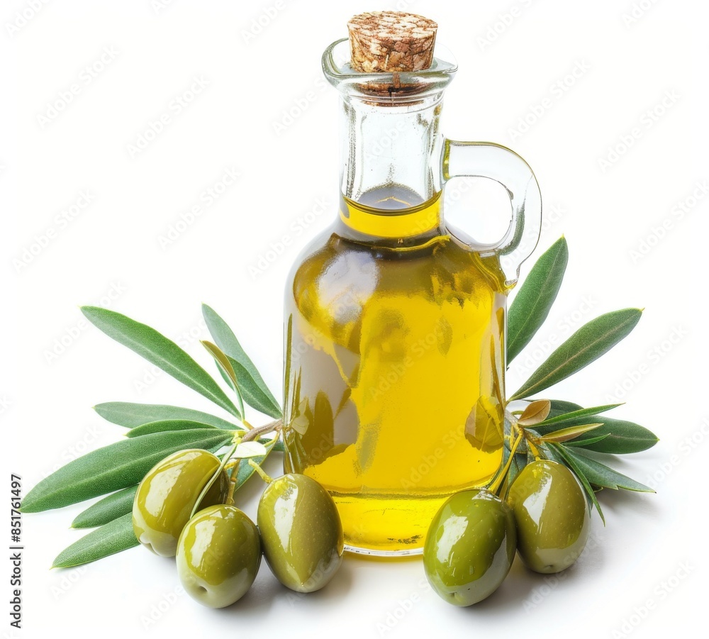 jar of olive and olive essential oils jar of olive and olive essential oils