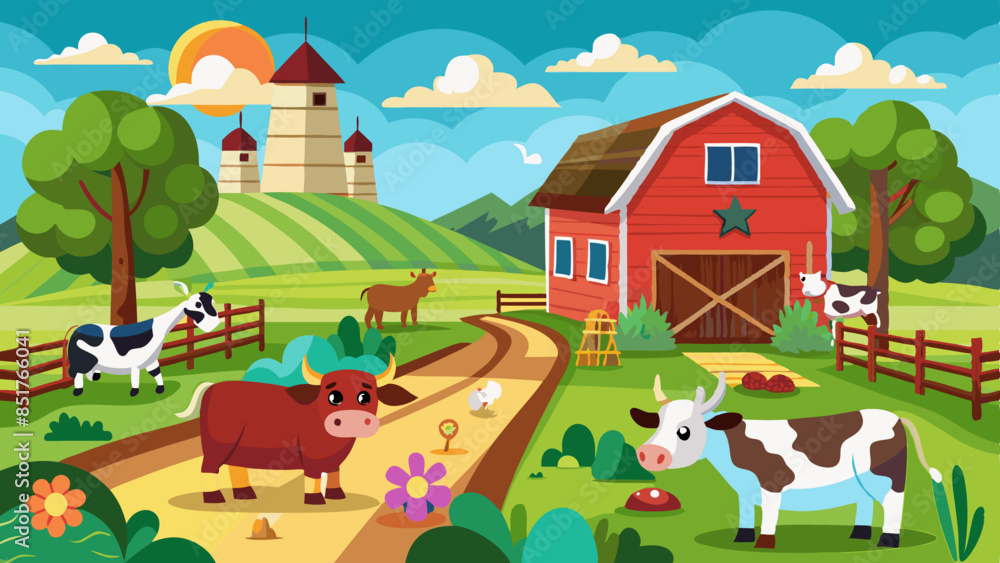make-a-farm-whit-cows