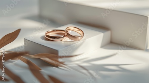 The elegant gold rings © Natali