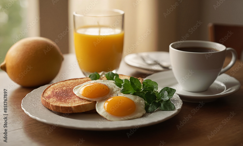 breakfast on the table breakfast on the table