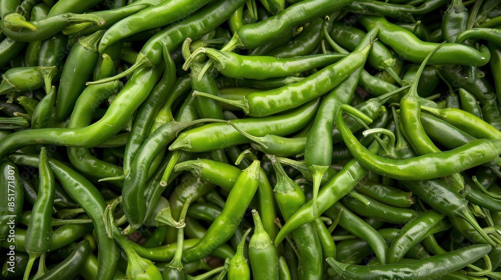 Agricultural Nature of Green Chili Vegetables Agricultural Nature of Green Chili Vegetables