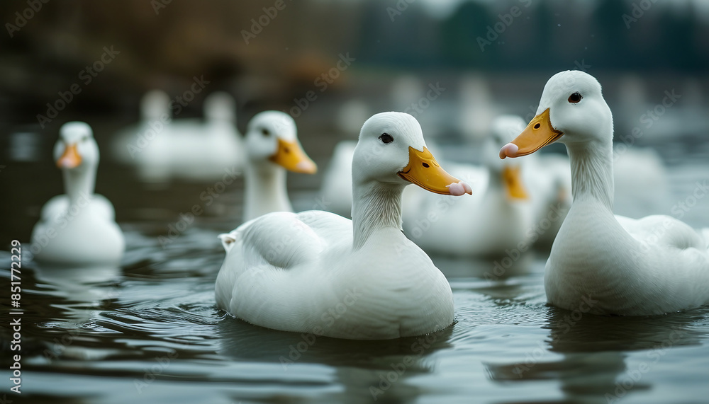 Obraz premium Ducks in Nature