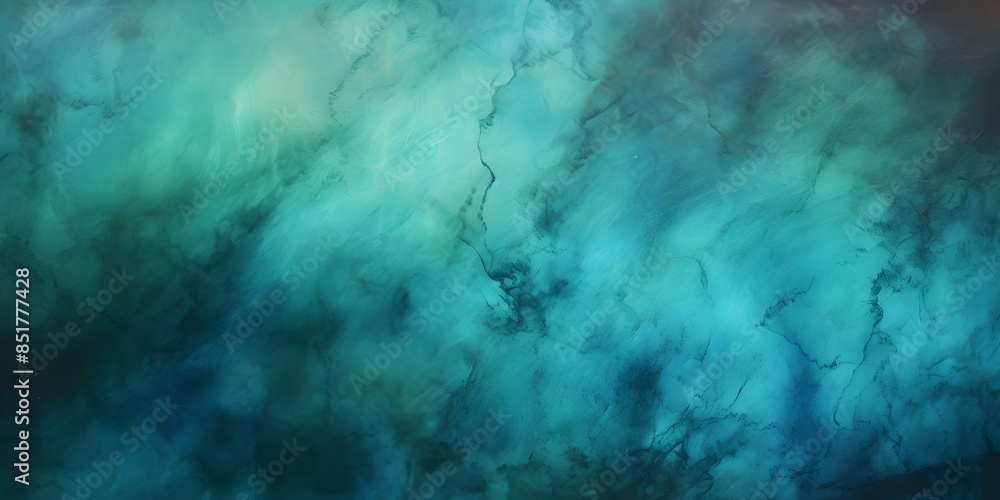 Grunge Aesthetic Dark Watercolor Textures in Green, Black, and Blue. Concept Grunge Aesthetic, Dark Watercolor Textures, Green, Black, Blue