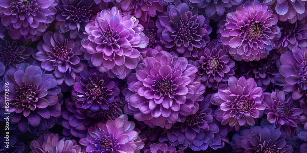 Purple Dahlia Bouquet Purple Dahlia Bouquet
