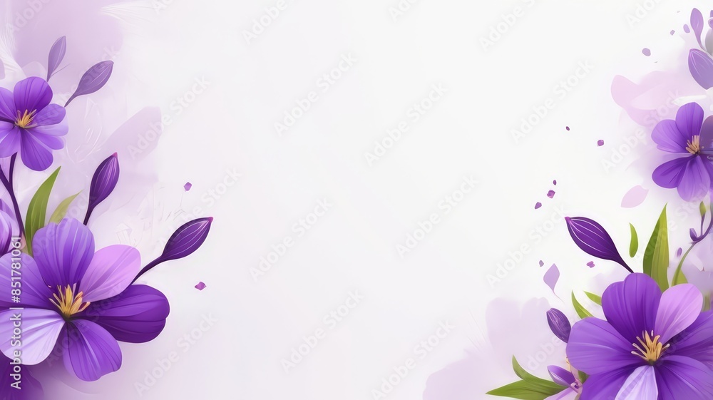 Obraz premium Nature flower background. Cosmos flowers beautiful in the garden. Spring nature freshness and renewal background. Flowering cherry apple tree branch in spring garden with beautiful flower