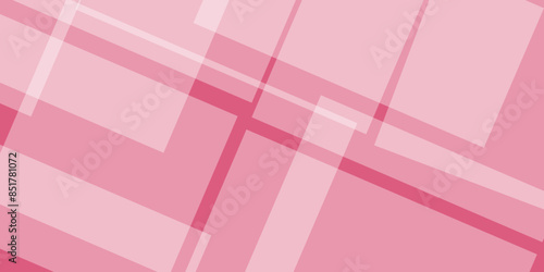 Baby pink color abstract shape background presentation design. creative nice pink tones composition geometric for your design. Pink low poly background for card, poster or wallpaper.