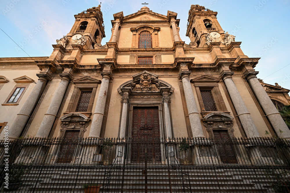 St Ignatius Church in Palermo