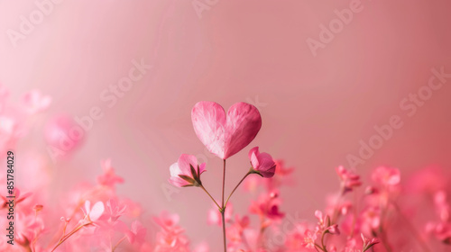 pink flowers backround © mathis