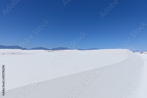 Sand dunes at White Sands National Park, New Mexico  © Martina