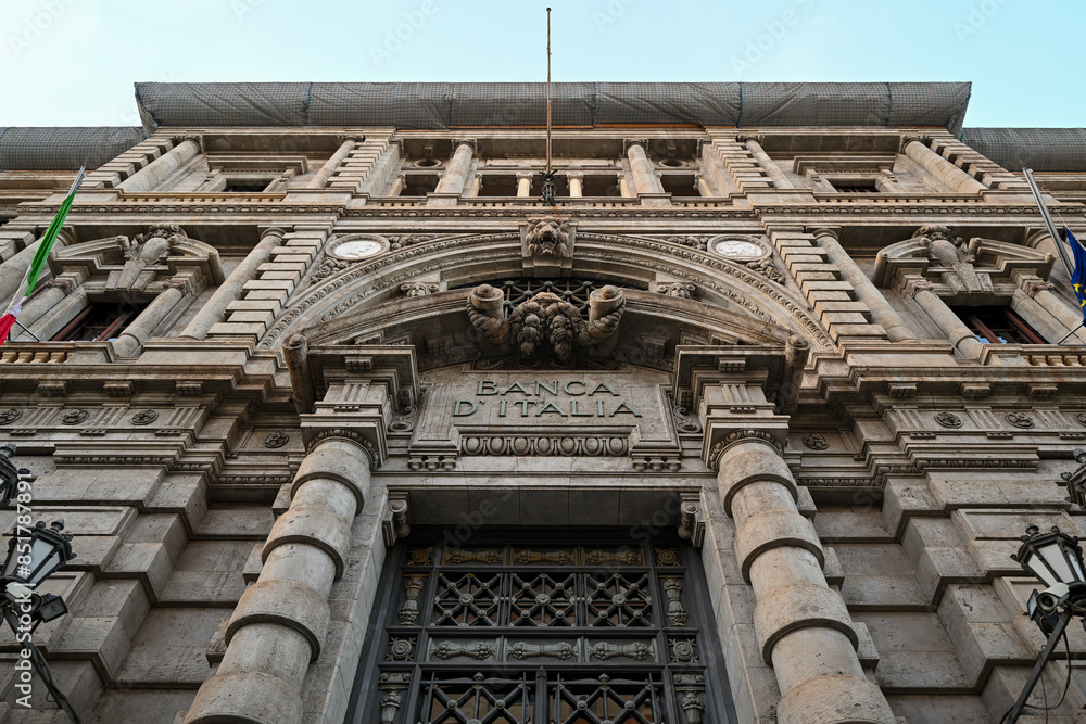 Fototapeta premium Bank of Italy - Palermo, Italy