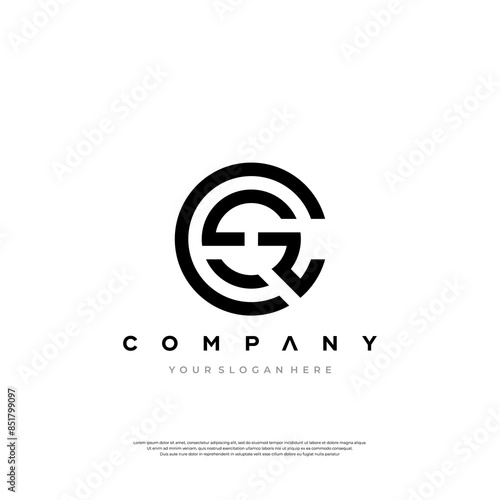 CRS letter logo design on white background. CRS logo. CRS creative initials letter Monogram logo icon concept.