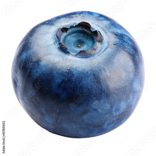 blueberry on a white background