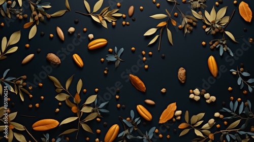 A collection of autumn leav...