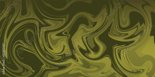 Abstract background green yellow gradient mesh style wave textured design. vektor