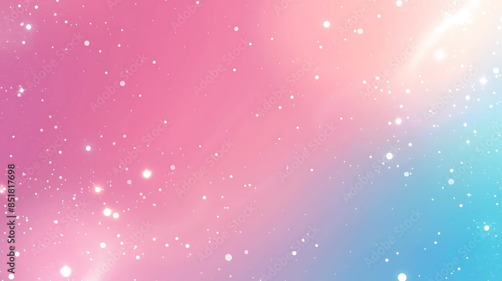 Dreamy pastel pink and blue gradient background with subtle bokeh lights, perfect for adding text Dreamy pastel pink and blue gradient background with subtle bokeh lights, perfect for adding text