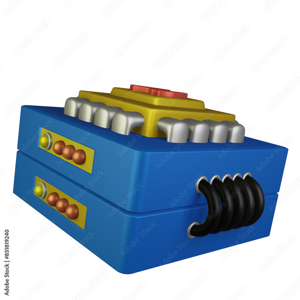 Naklejka premium 3D Illustrations Design Graphic