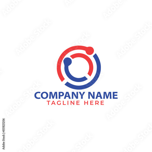 Pixel technology logo designs concept vector, Network 

