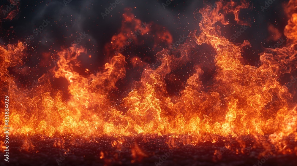 fire in the sky HD 8K wallpaper Stock Photographic Image fire in the sky HD 8K wallpaper Stock Photographic Image