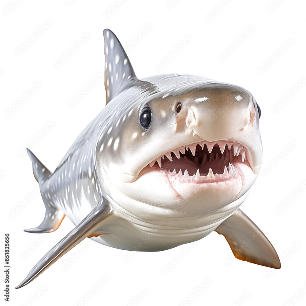 Small Bamboo Shark Cute Smile isolated on a transparent background, png file, cut off bg, alpha canal Small Bamboo Shark Cute Smile isolated on a transparent background, png file, cut off bg, alpha canal
