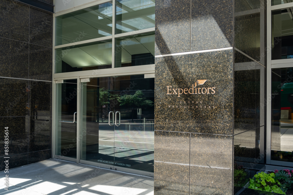 Expeditors Global Headquarters in Seattle, Washington, USA - June 15 ...