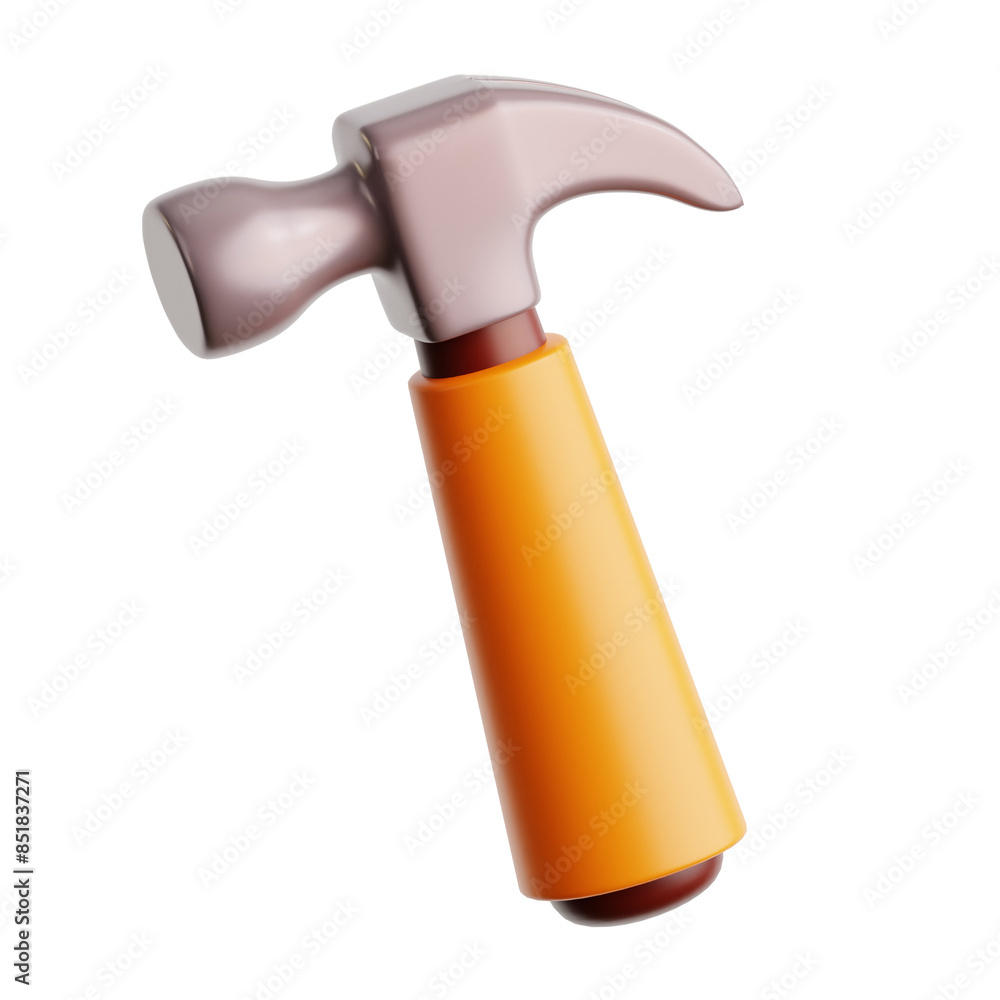 hammer construction equipment 3d icon illustration render design hammer construction equipment 3d icon illustration render design
