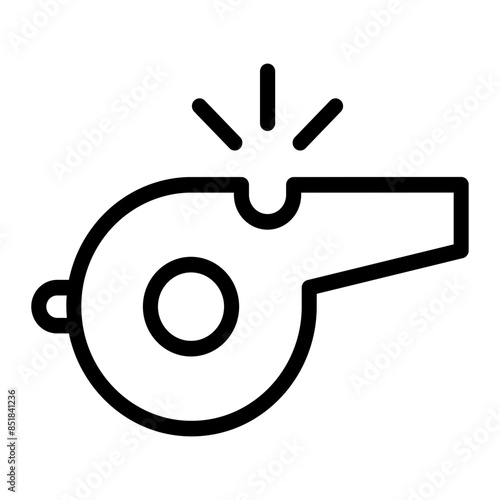 whistle icon
