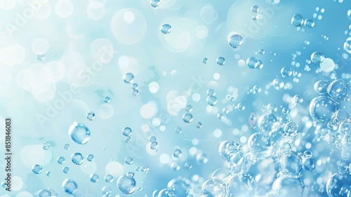 Wallpaper Mural Water Droplets and Bokeh Background Torontodigital.ca