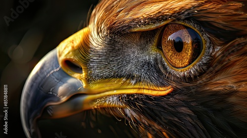 Portrait of a Golden Eagle