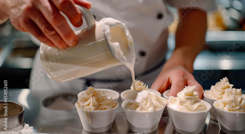 Wallpaper Mural Creamy Ice Cream Dessert Perfection Capturing the Art of Chef Torontodigital.ca