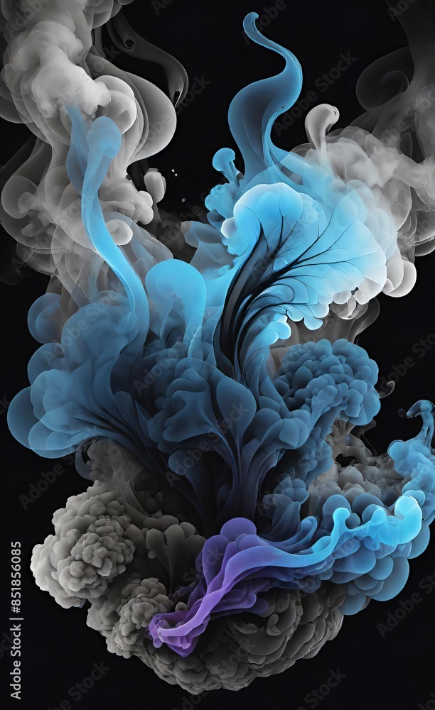 Fototapeta premium abstract background with swirls 