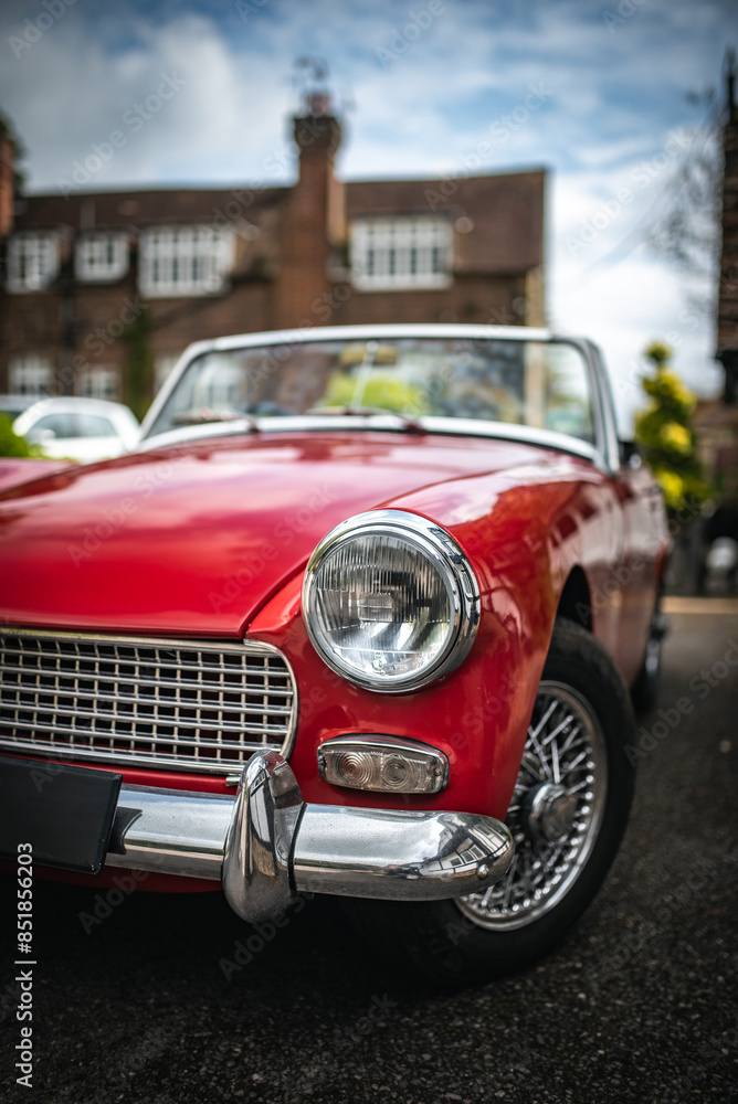 Little Austin Healy in s small village of Cuckfield in West Sussex, UK Little Austin Healy in s small village of Cuckfield in West Sussex, UK